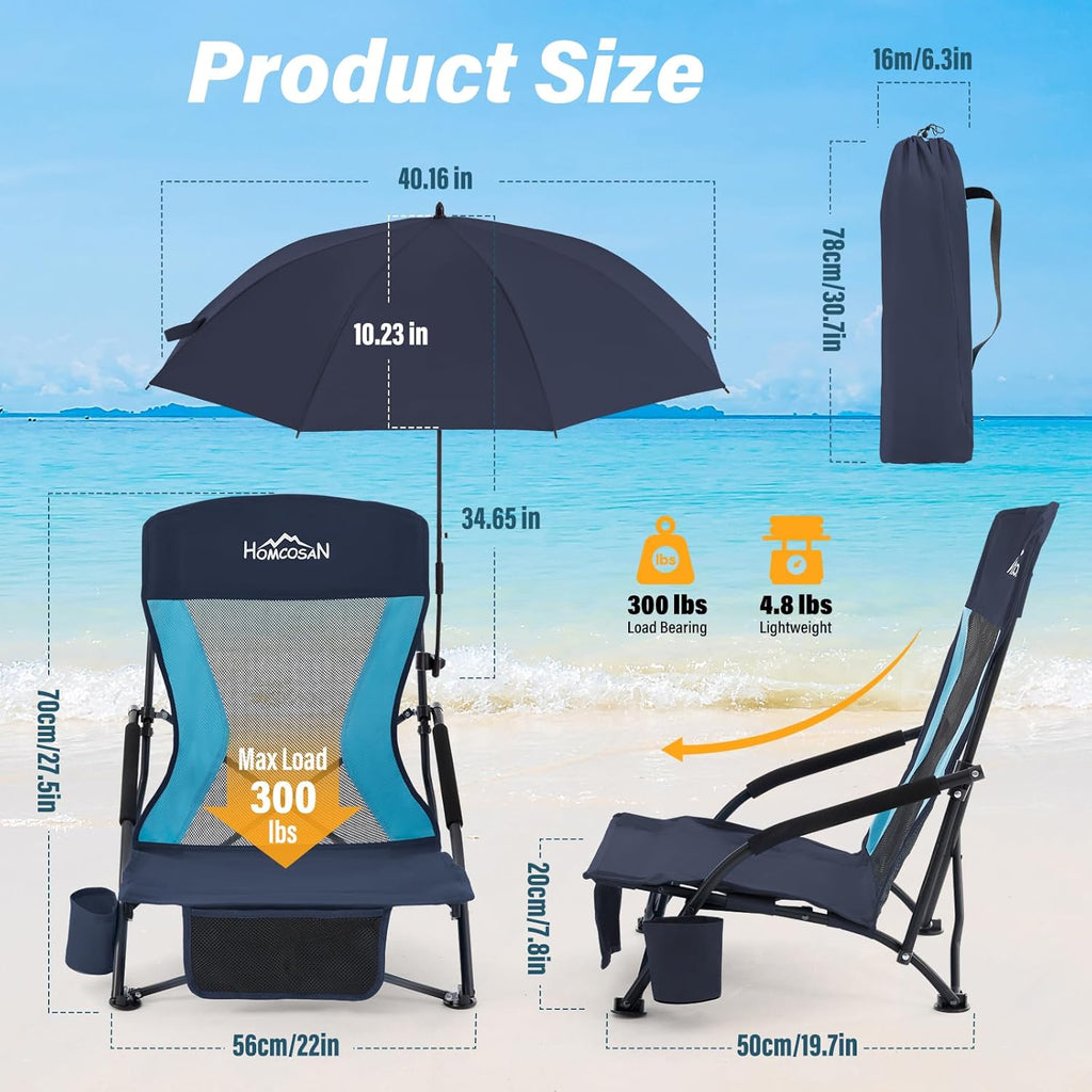 Versa-Brella SPF 50+ Adjustable Umbrella with Universal Clamp